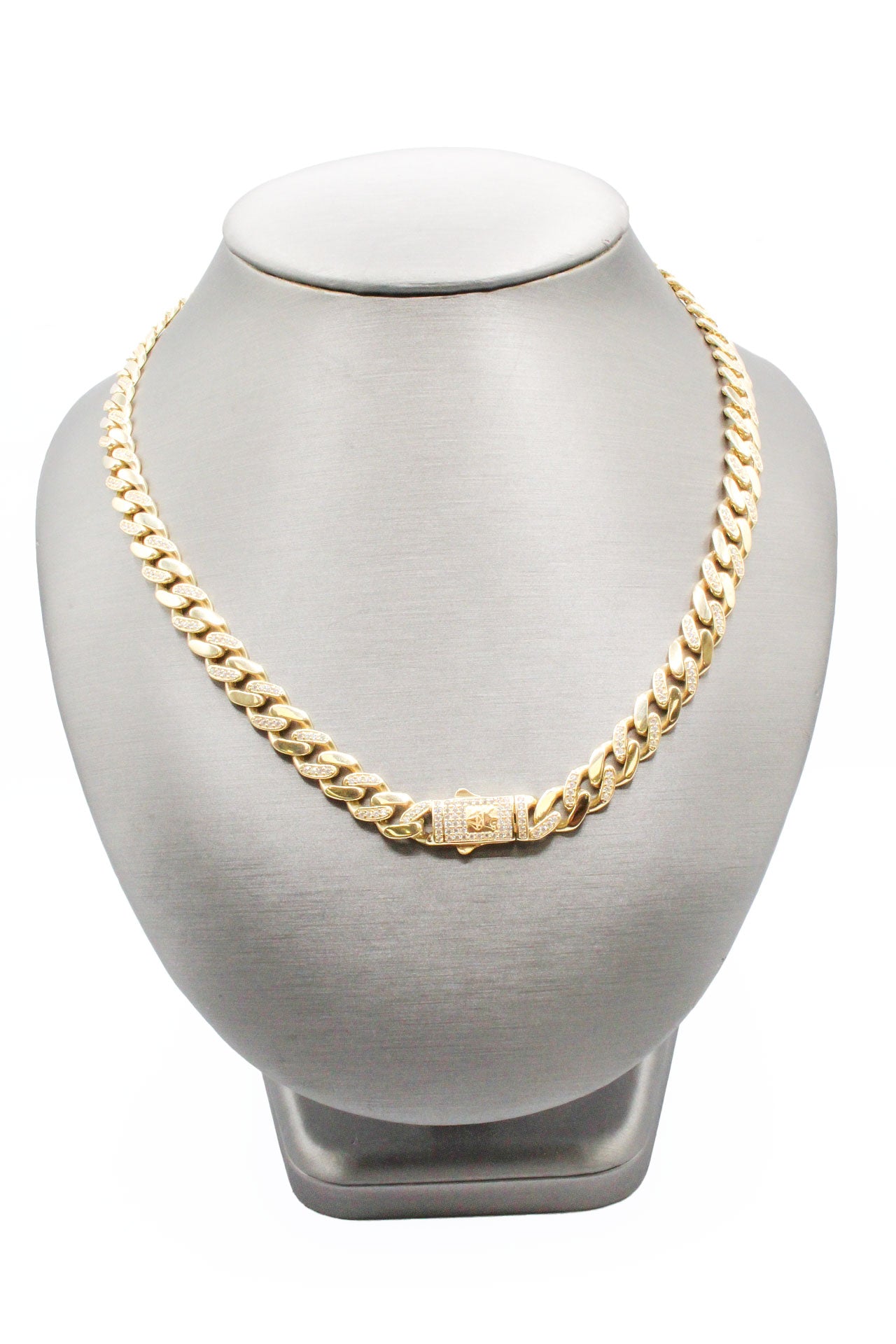 14K SEMI SOLID MONACO CHAIN