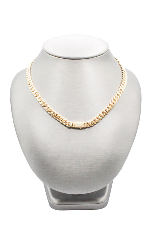 14K CUBAN LINK HOLLOW CHAIN