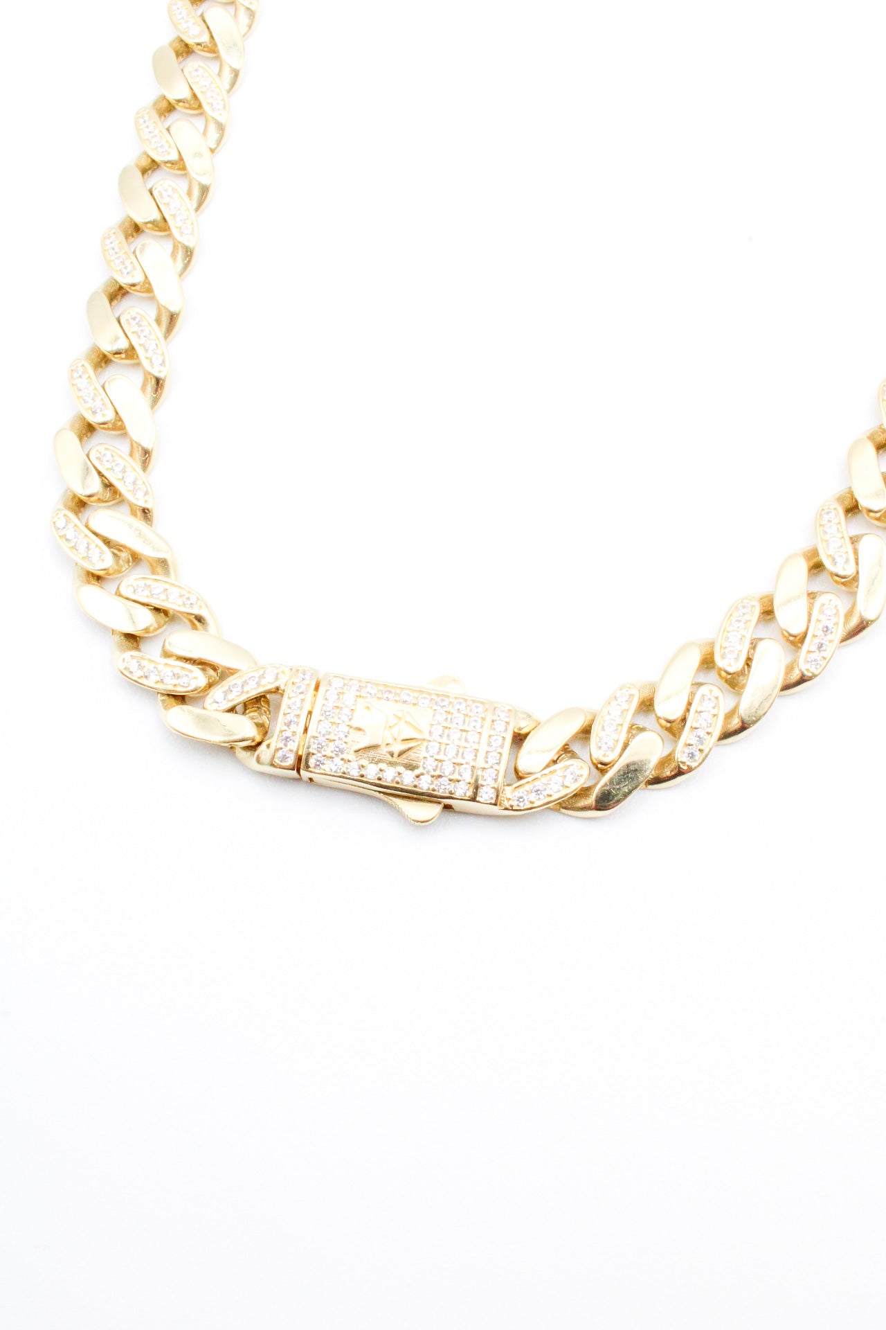 14K SEMI SOLID MONACO CHAIN