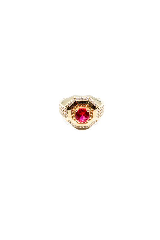 14K CZ Mens Ring A.J™️