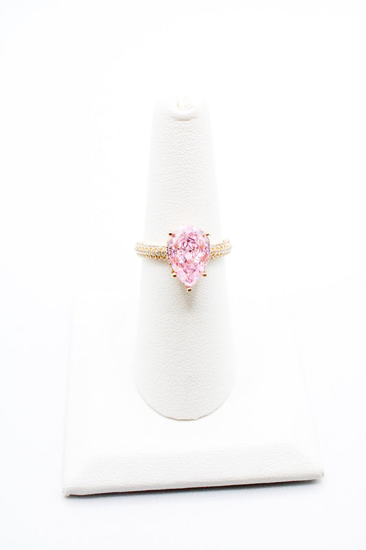 14K Pink Stone Ring A.J™️