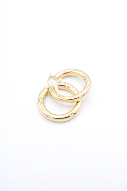 14K Hoop Earrings 30mm A.J™️