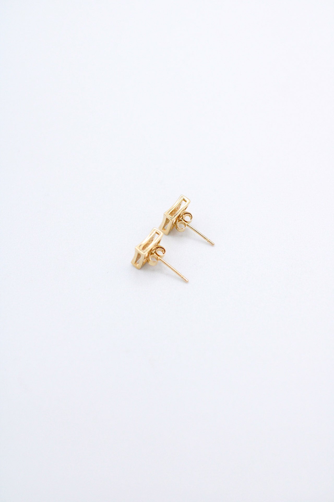 14K Gold CZ Earrings A.J™️