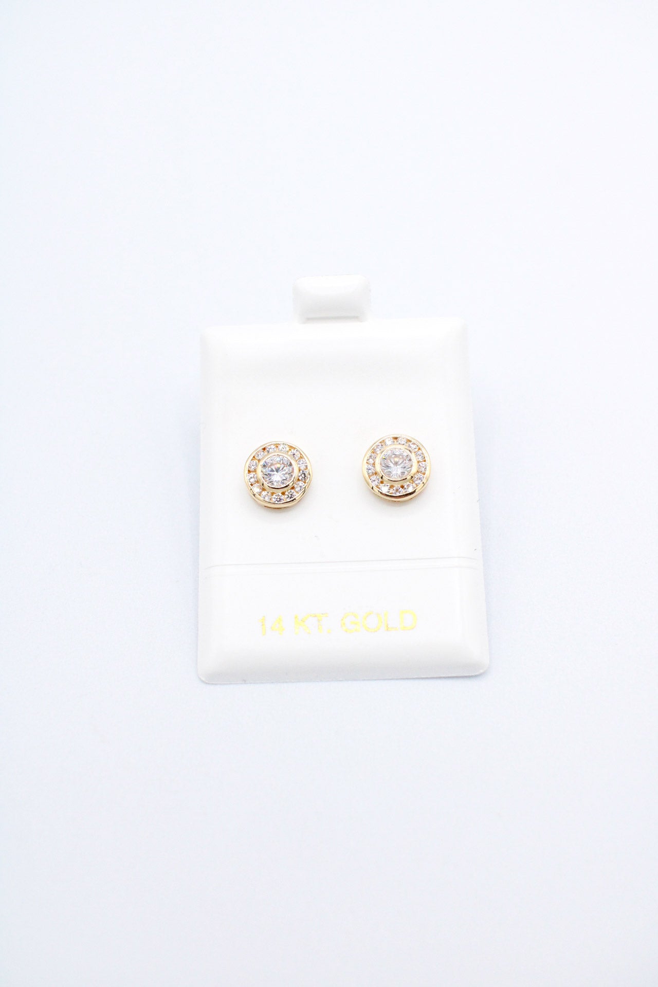 14K Gold CZ Earrings A.J™️