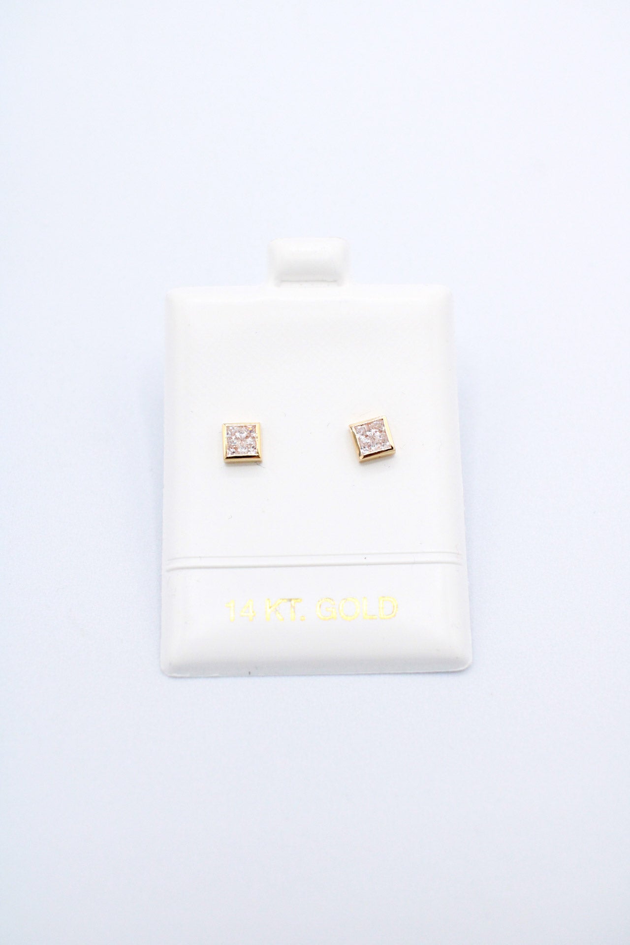 14K Gold CZ Earrings A.J™️