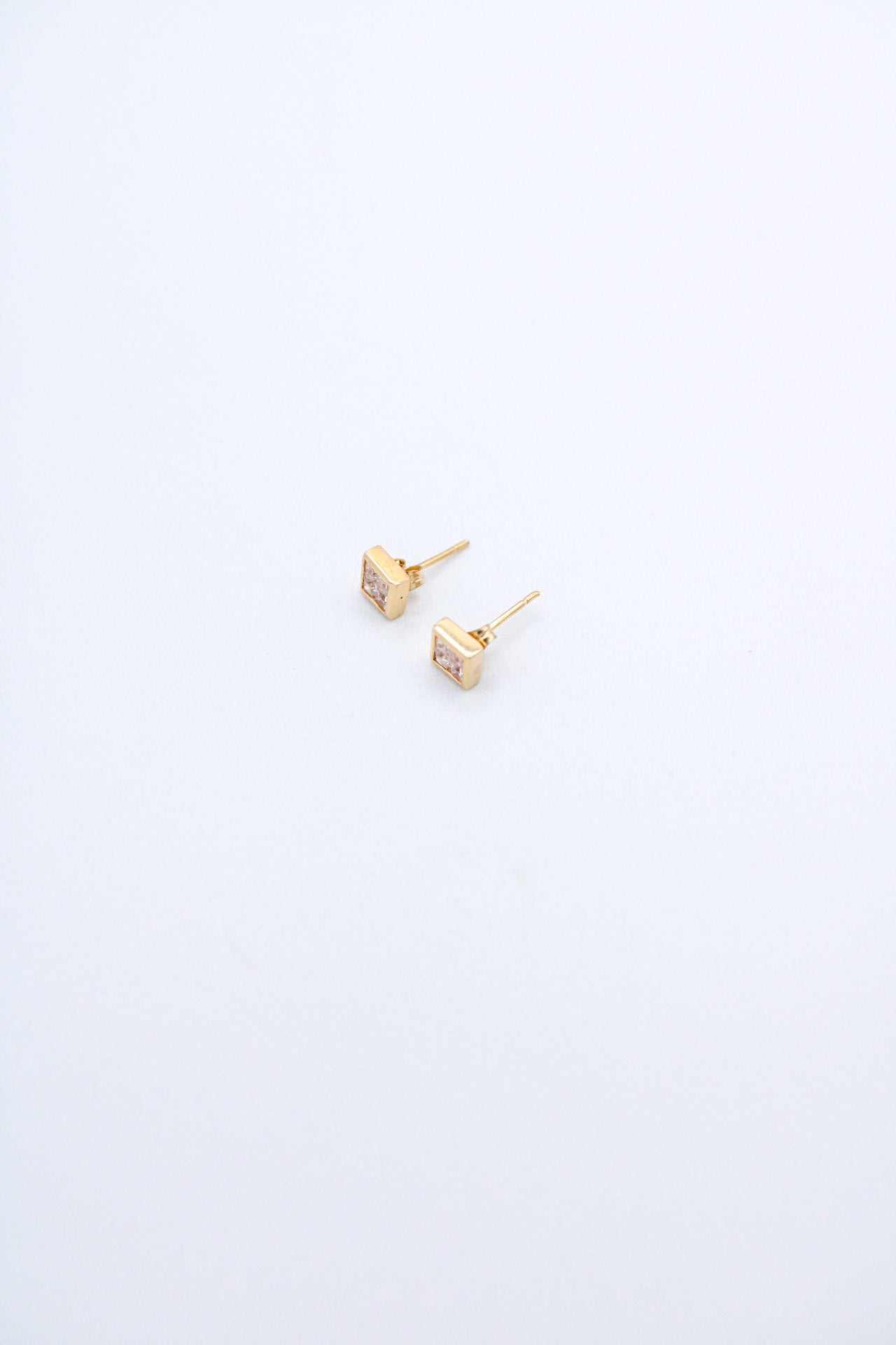 14K Gold CZ Earrings A.J™️