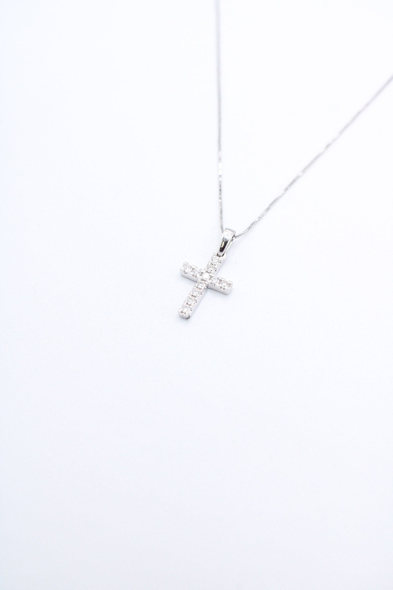 💎 14K Diamond Cross Necklace A.J™️