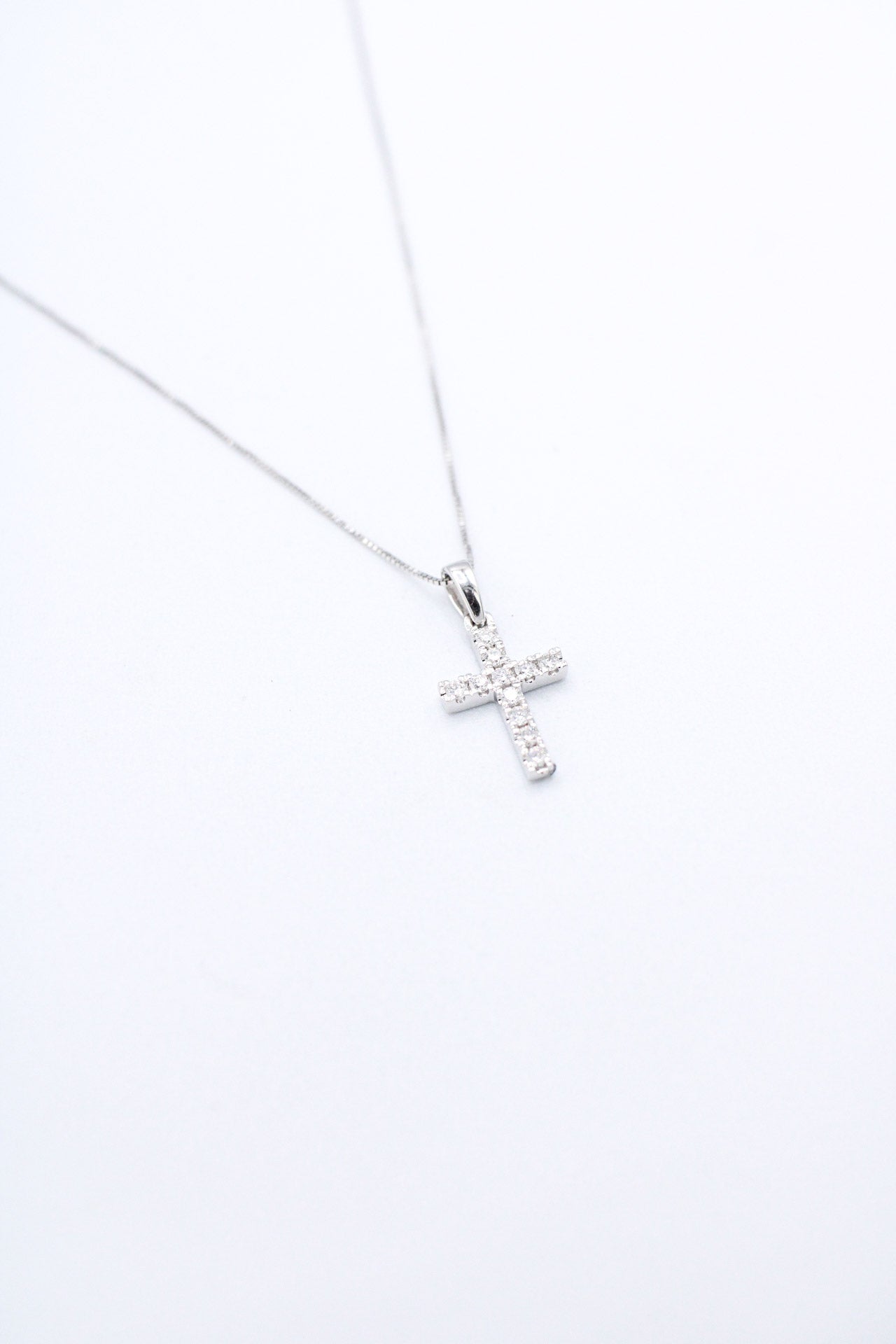 💎 14K Diamond Cross Necklace A.J™️