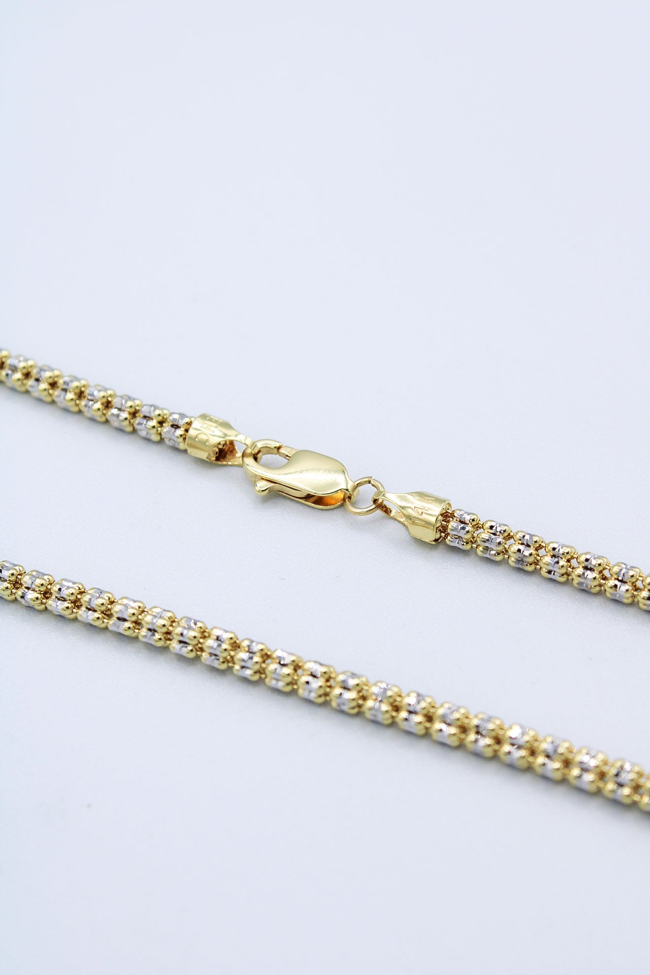 ICE CHAIN MADE IN 14K GOLD