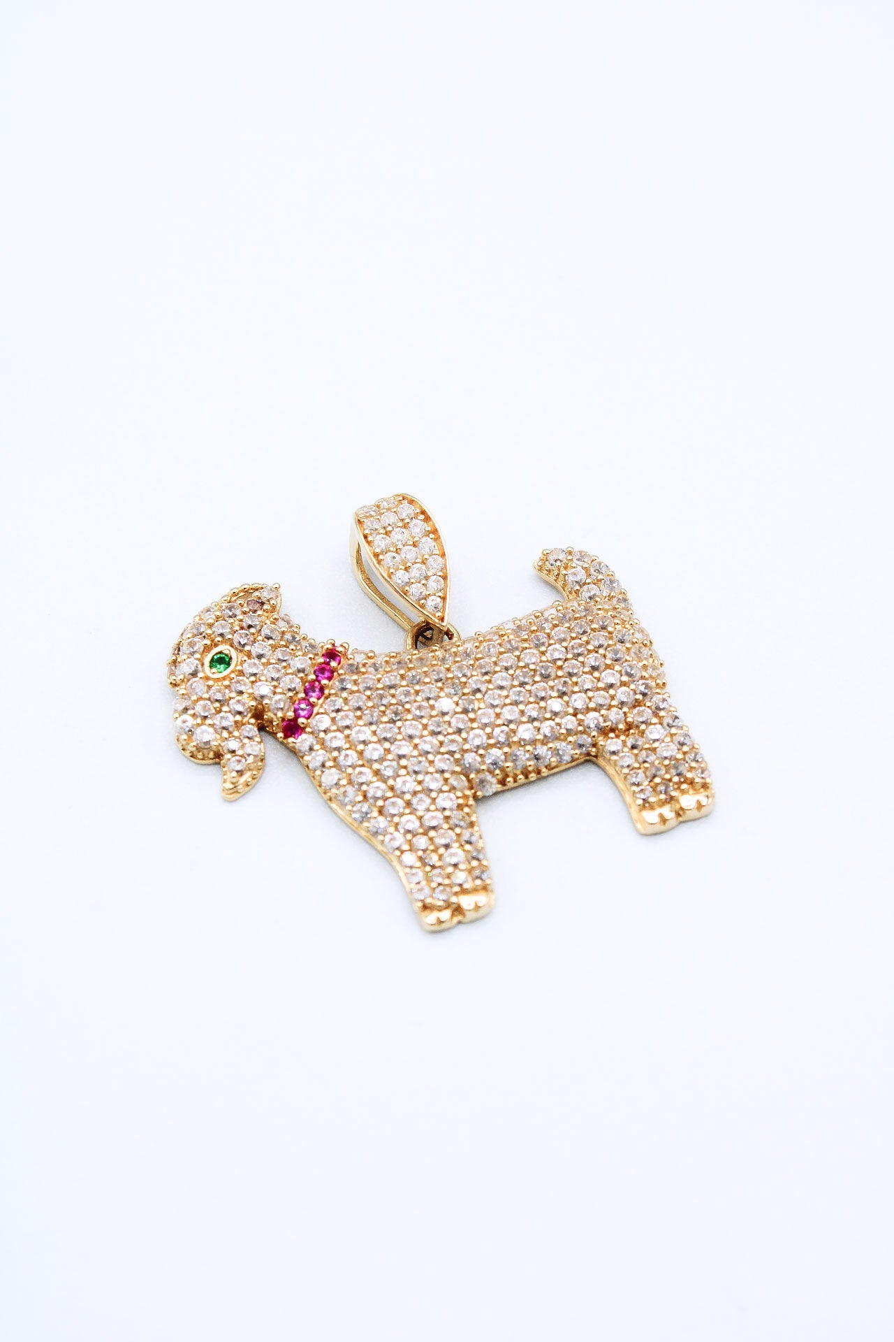 GOAT PENDANT 14K GOLD