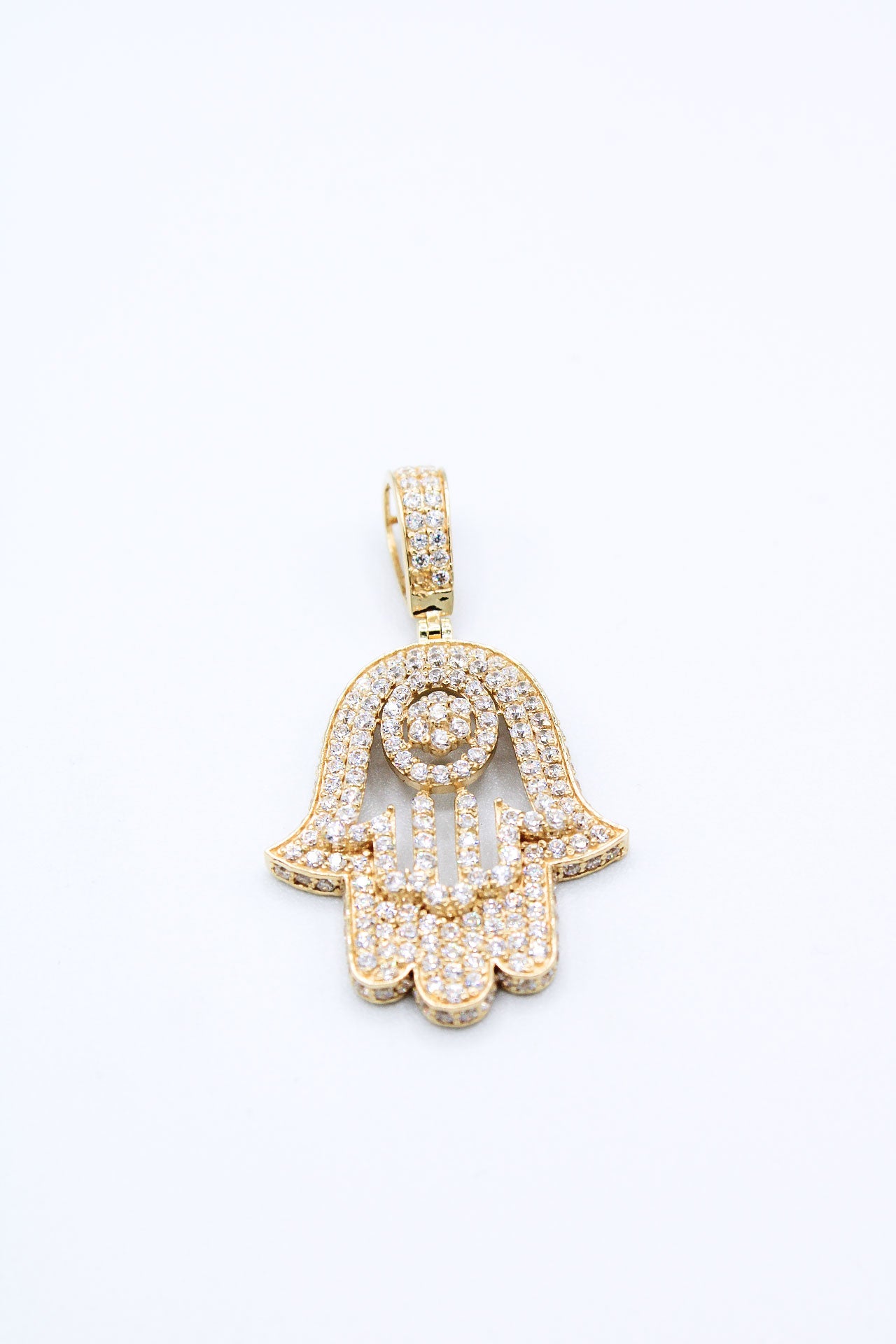 HAMSA PENDANT 14K GOLD