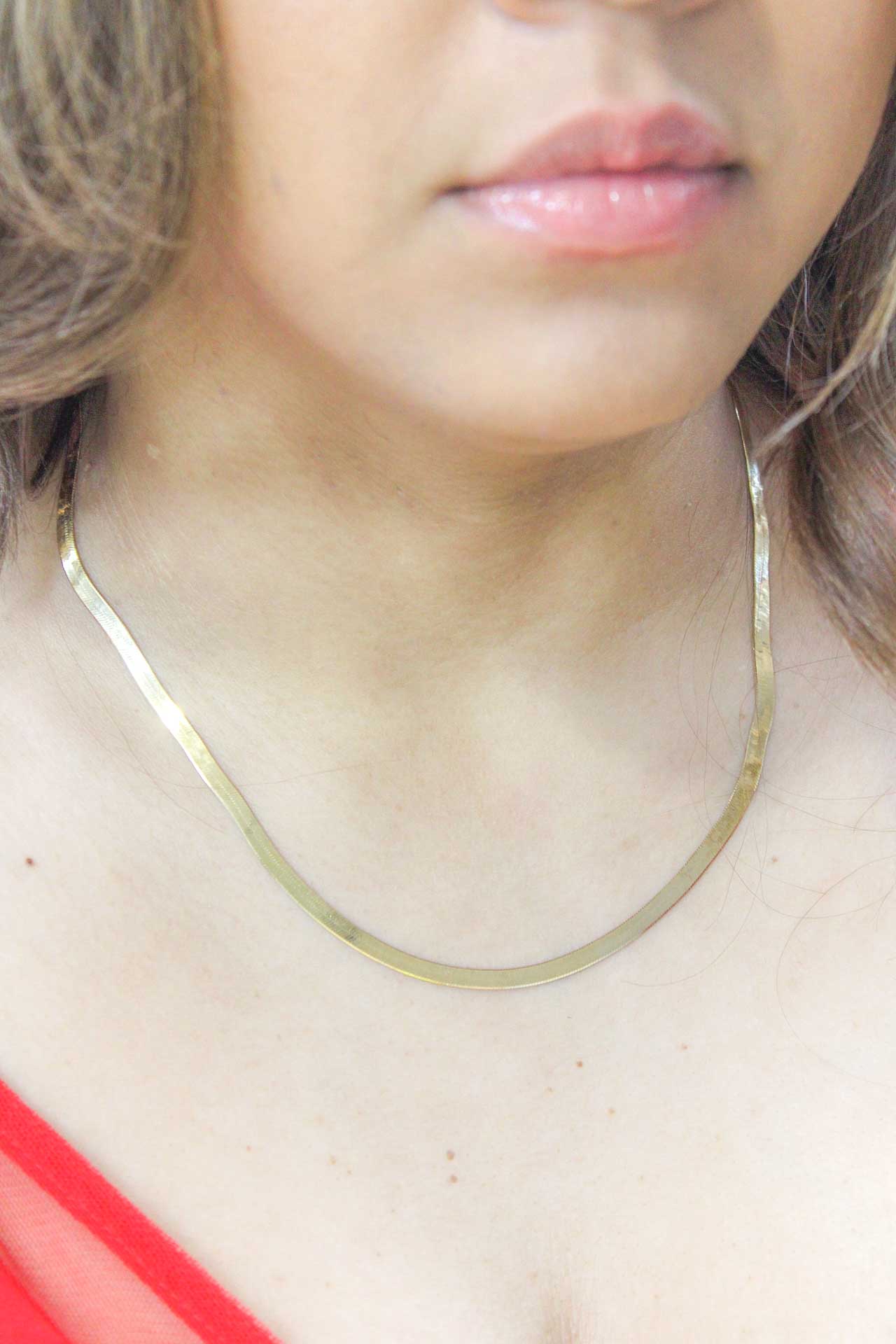 LADIE'S HERRINGBONE CHAIN 14K